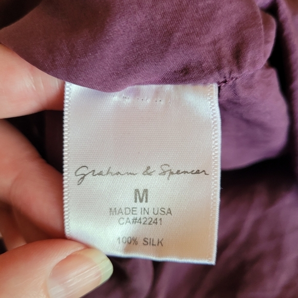 Graham & Spencer silk sleeveless dress size medium - Picture 15 of 16